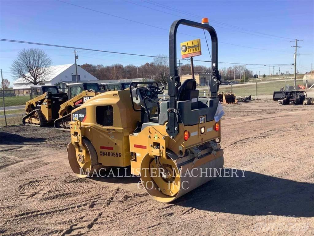 CAT CB34B Twin drum rollers