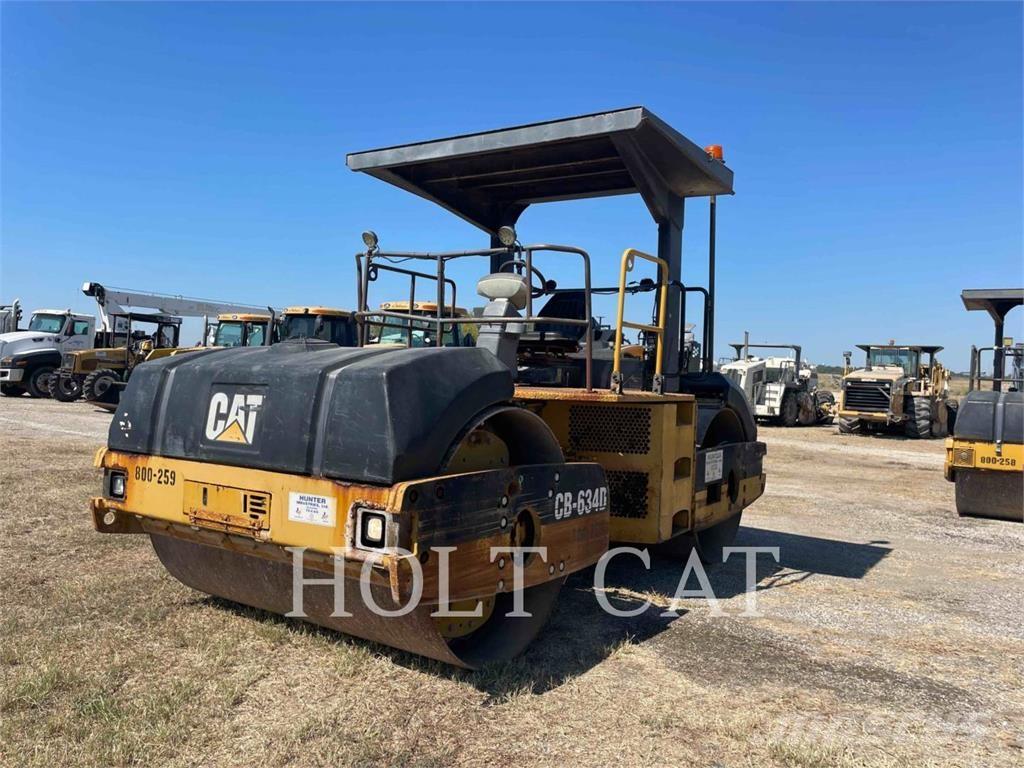 CAT CB634D Twin drum rollers