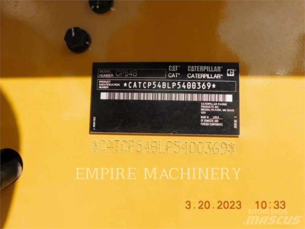CAT CP54B Single drum rollers