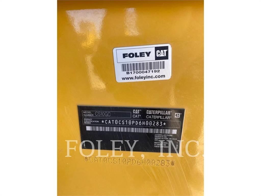 CAT CS10GC Single drum rollers