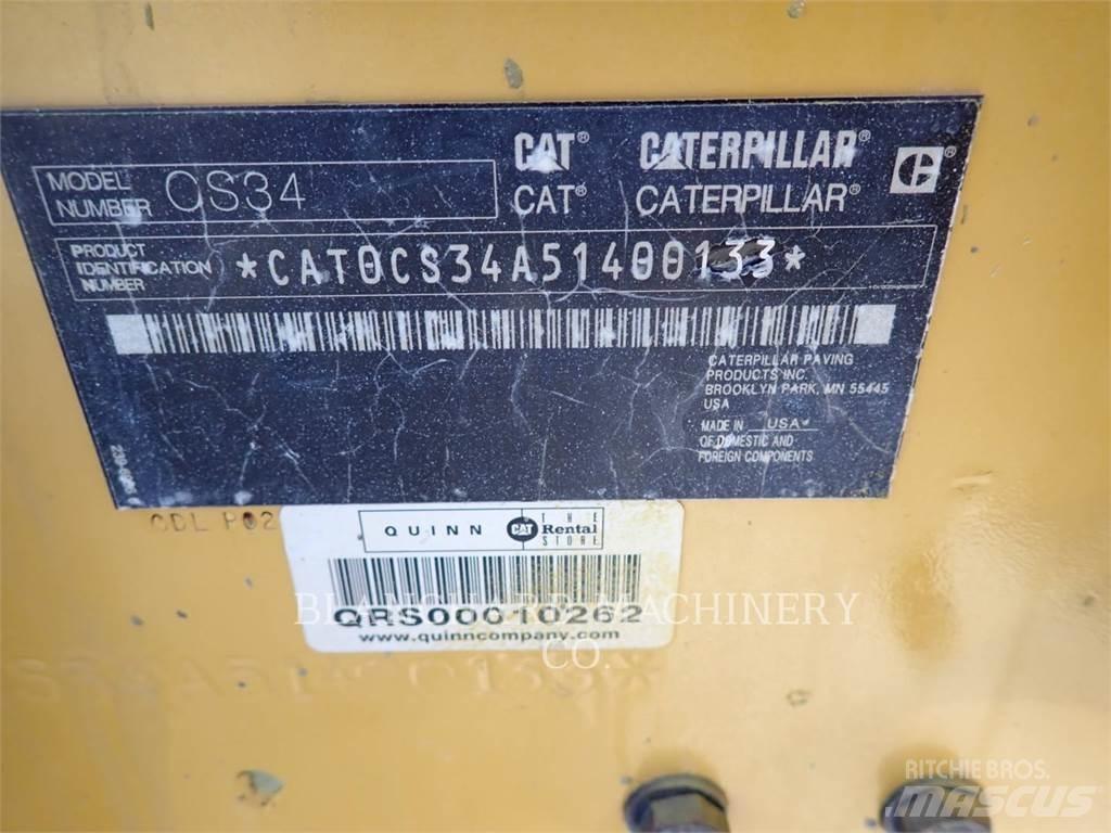 CAT CS34 Single drum rollers