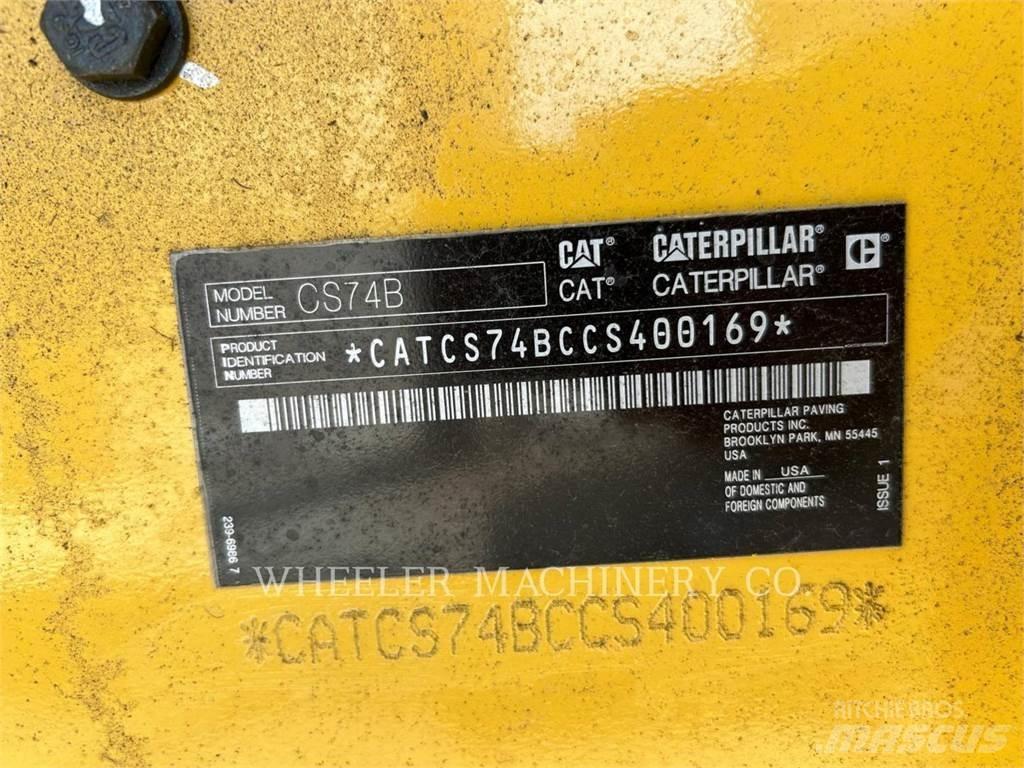 CAT CS74B Single drum rollers
