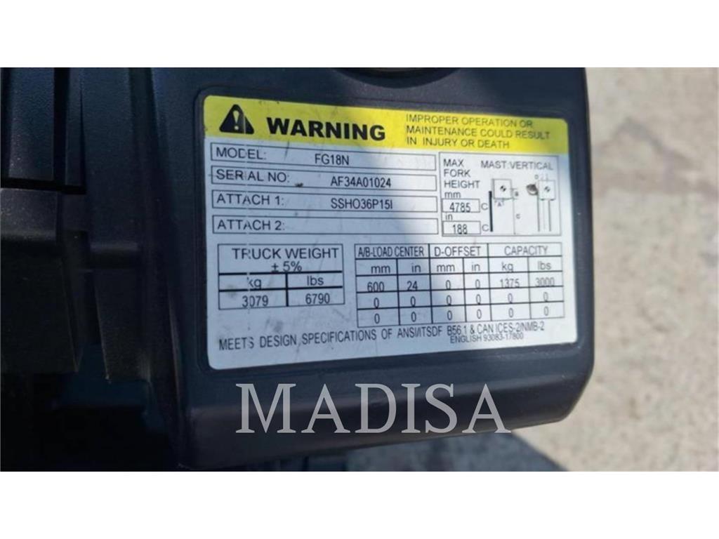 CAT FG18N Other