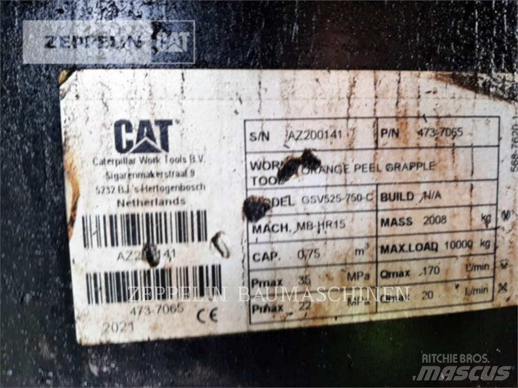 CAT GSV525 MEHRSCHALEN Grapples