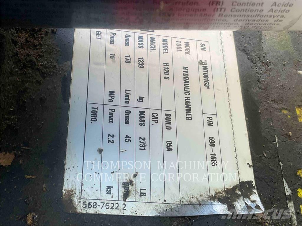 CAT H120ES Hammers / Breakers