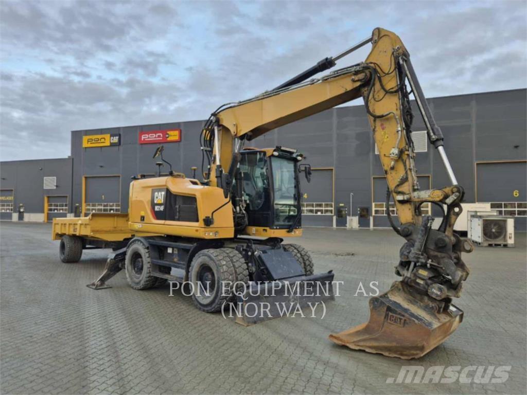 CAT M314F Wheeled excavators
