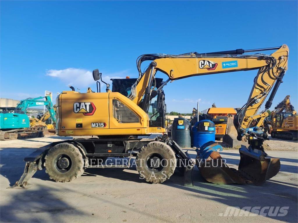 CAT M315 Wheeled excavators