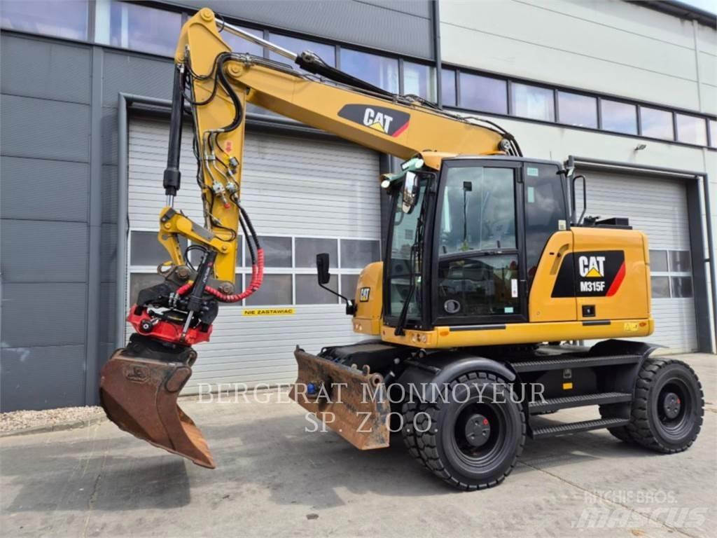 CAT M315F Wheeled excavators