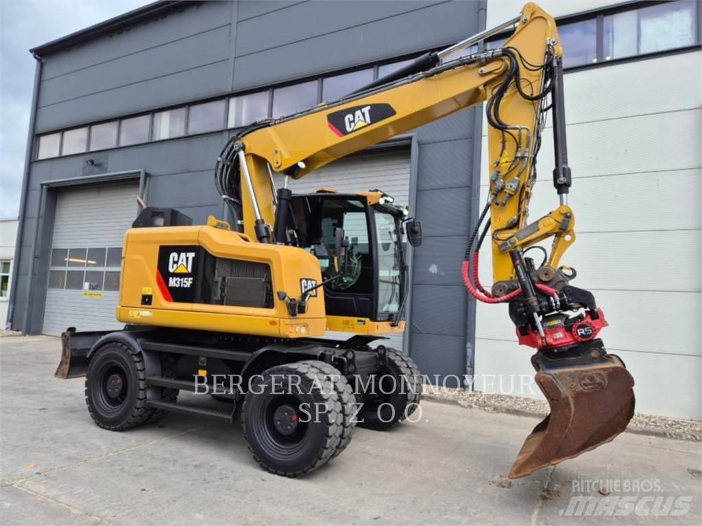 CAT M315F Wheeled excavators