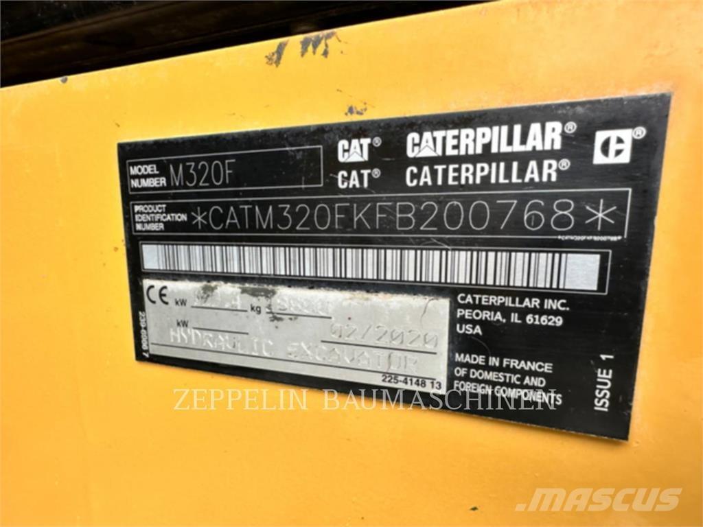CAT M320F Wheeled excavators