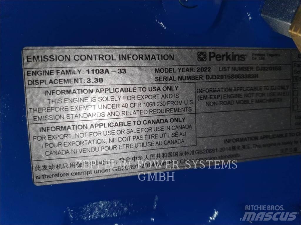CAT PPO P33-3 Other Generators
