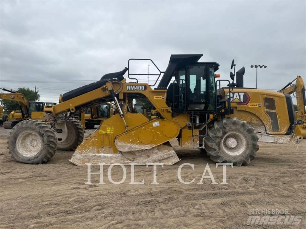 CAT RM400 CAB Asphalt recyclers