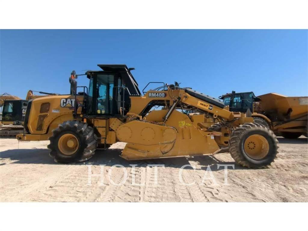 CAT RM400 CAB Asphalt recyclers