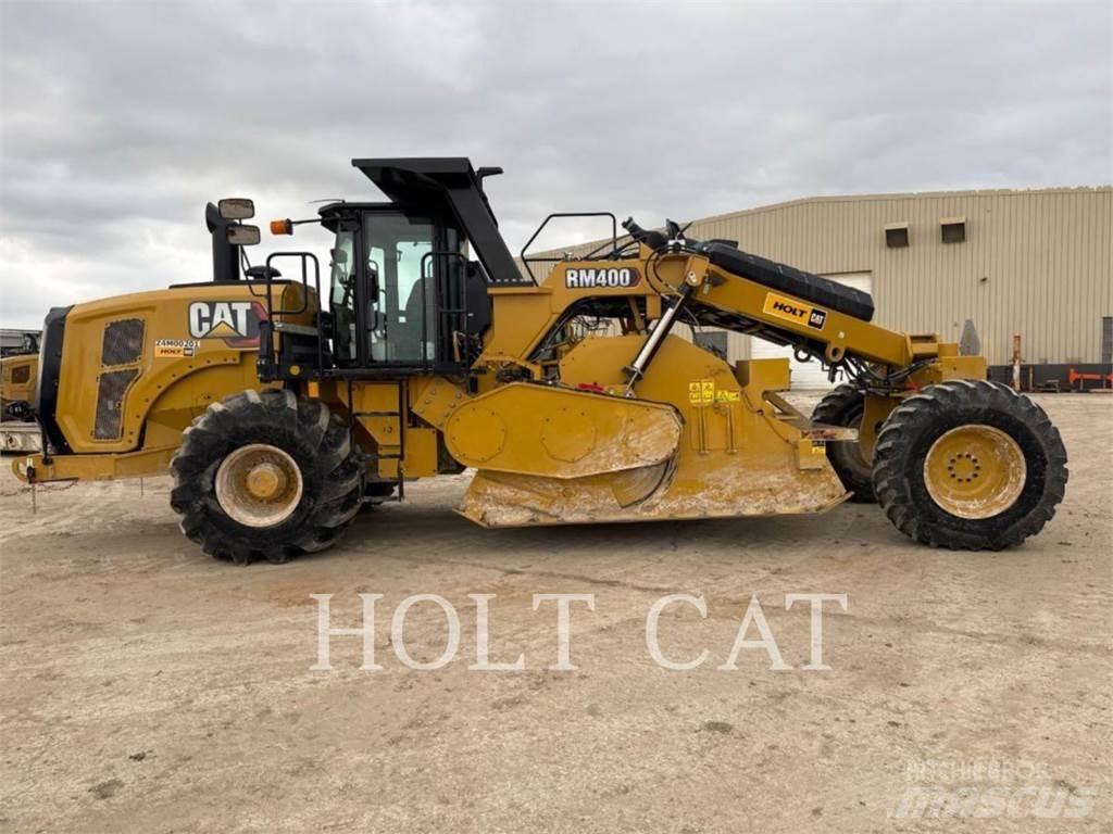 CAT RM400 CAB Asphalt recyclers