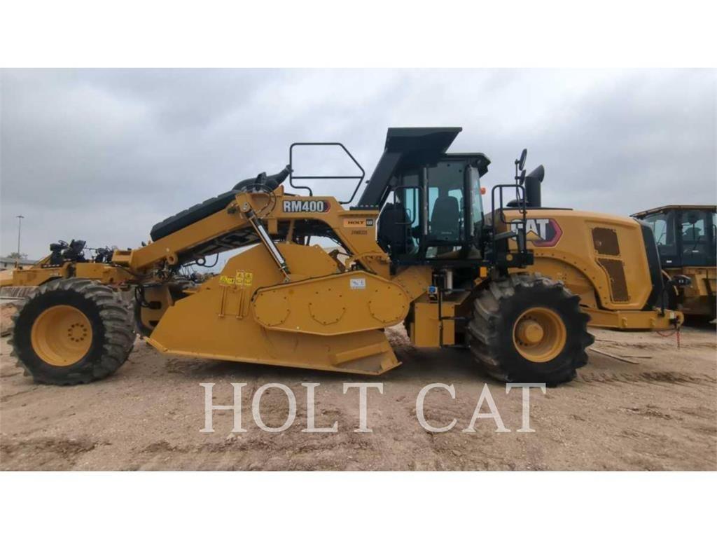 CAT RM400 CAB Asphalt recyclers