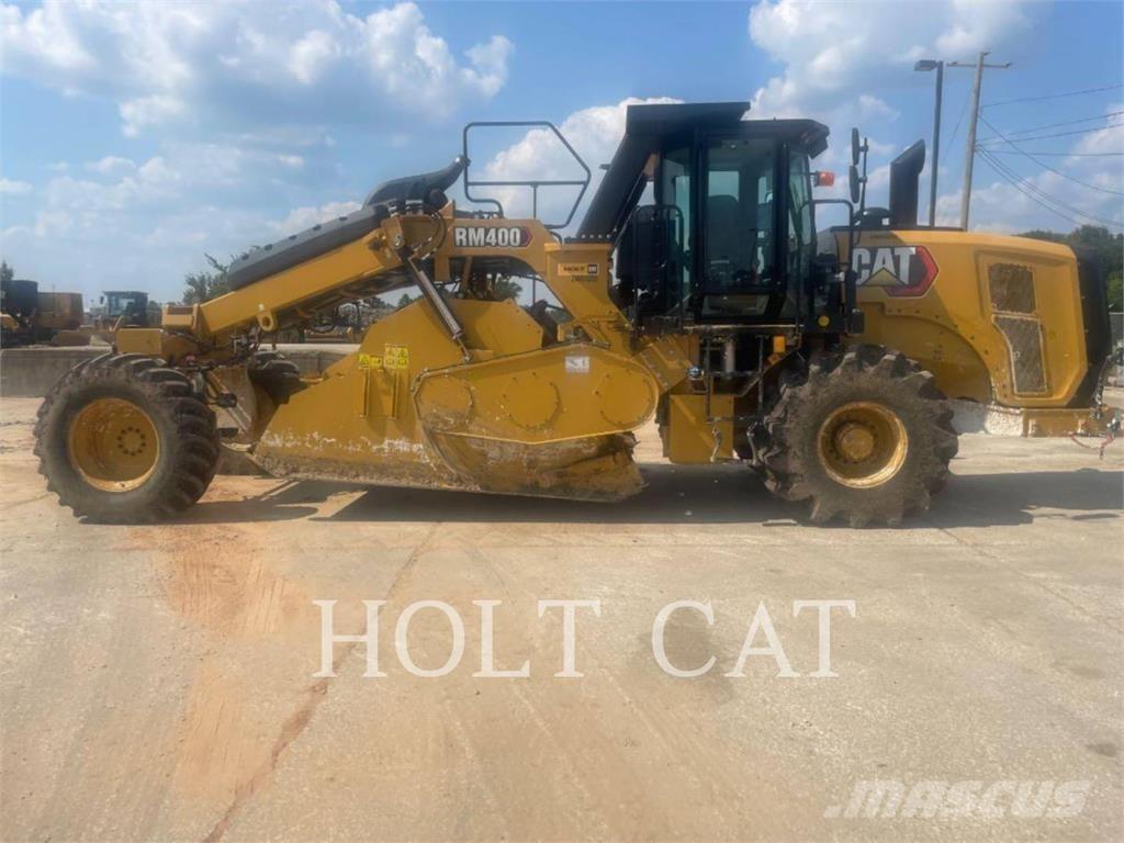 CAT RM400 CAB Asphalt recyclers