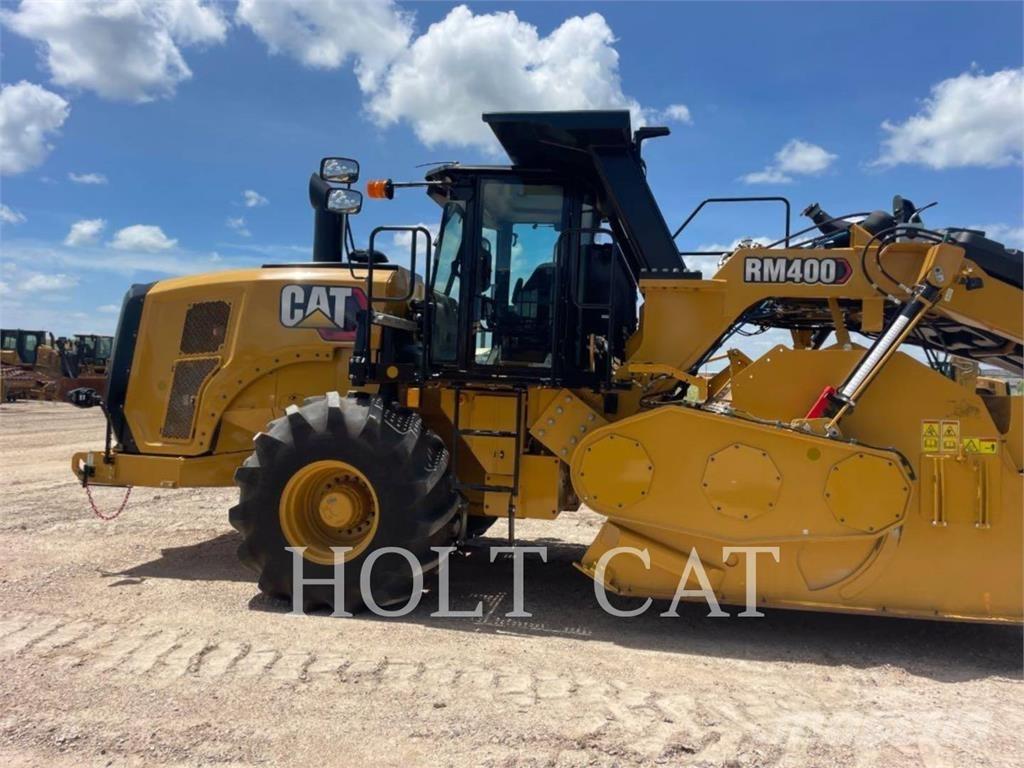 CAT RM400 CAB Asphalt recyclers