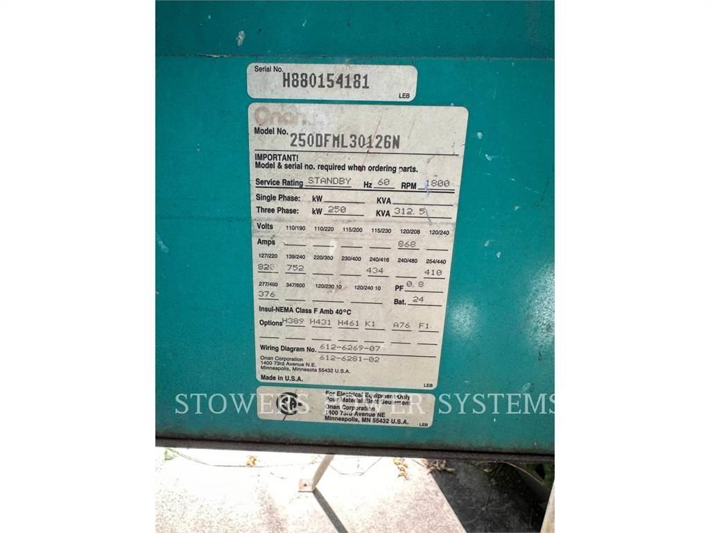 Cummins 250DFML Diesel Generators