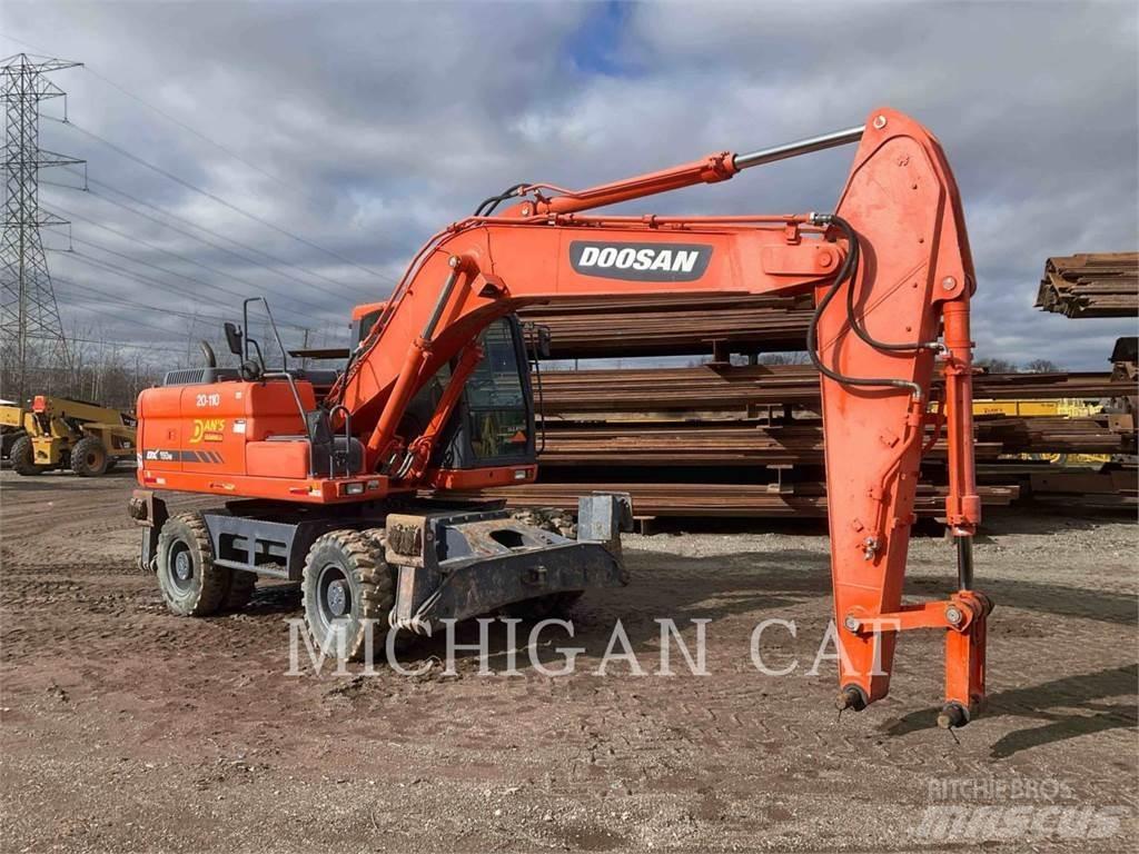 Doosan DX190W Wheeled excavators