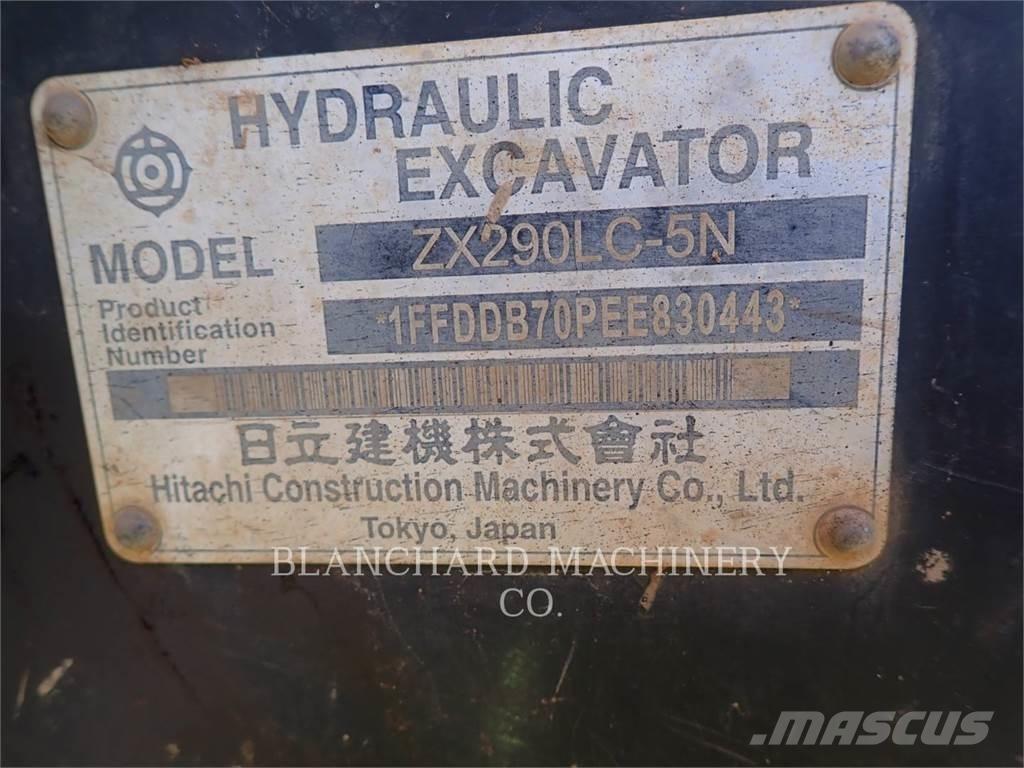 Hitachi ZX290LC-5 Crawler excavators