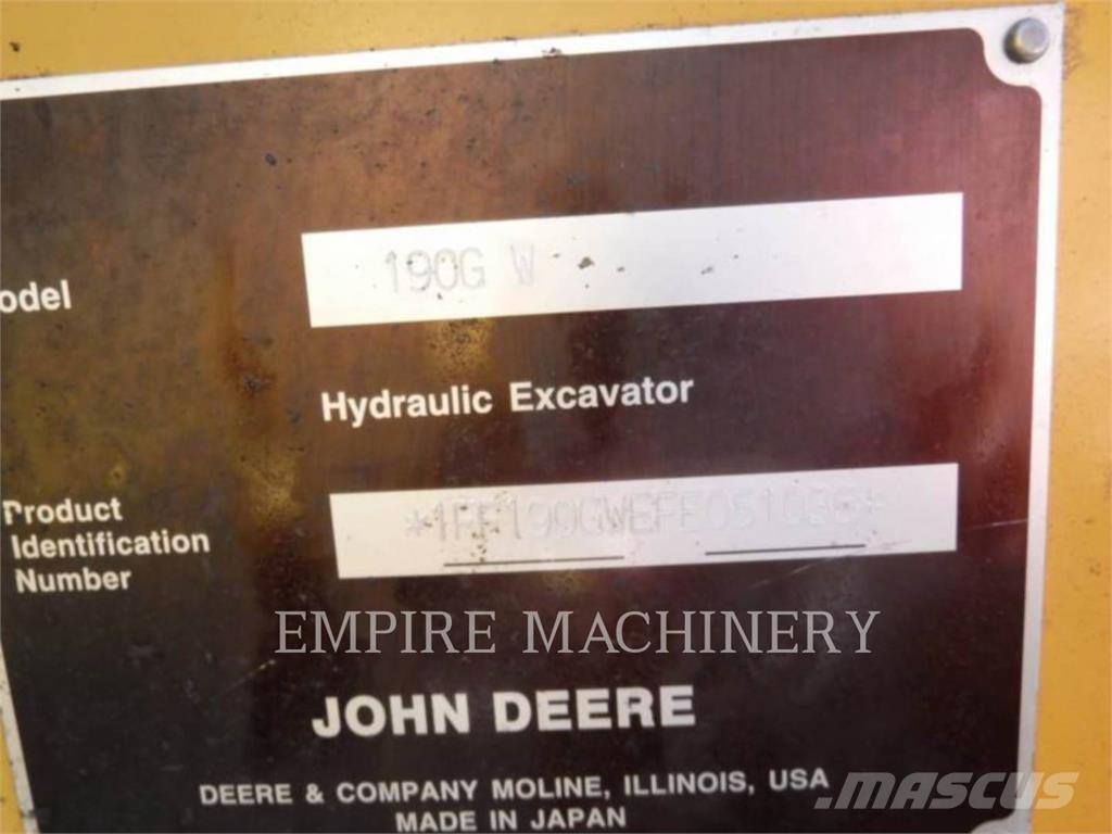 John Deere 190G Crawler excavators