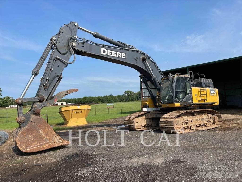 John Deere 470G-LC Crawler excavators