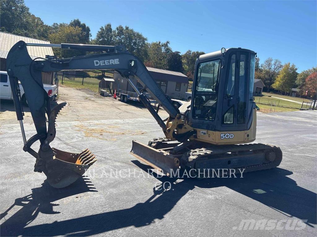 John Deere 50D Crawler excavators