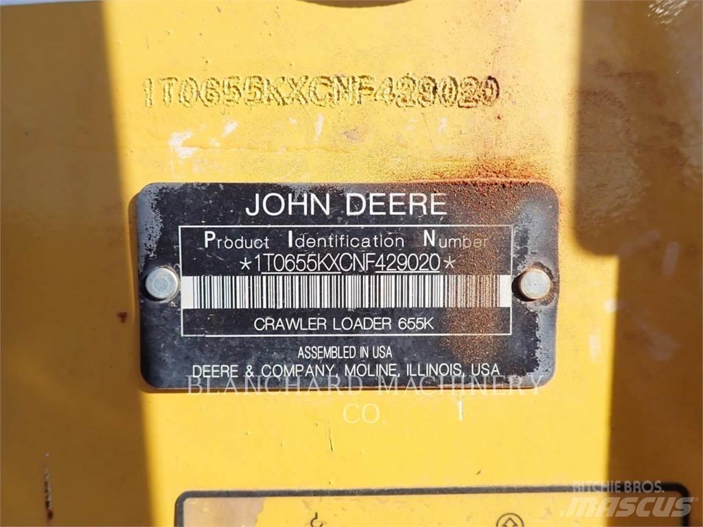 John Deere 655K Crawler FEL's