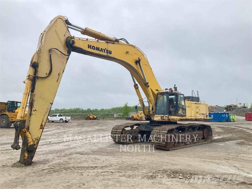 Komatsu PC750 Crawler excavators