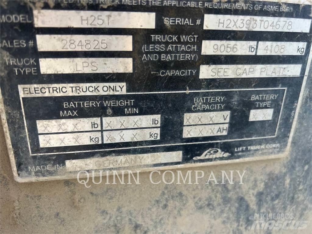 Linde H25T Other