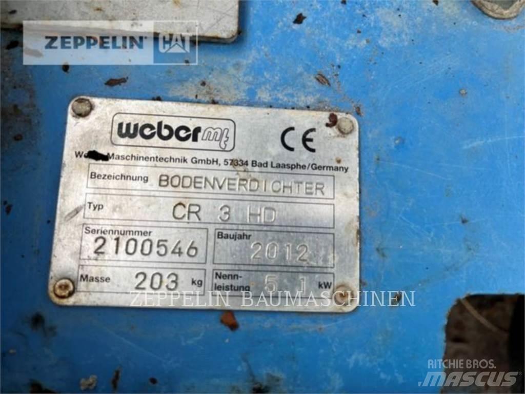 Weber CR-3HD Vibrator compactors