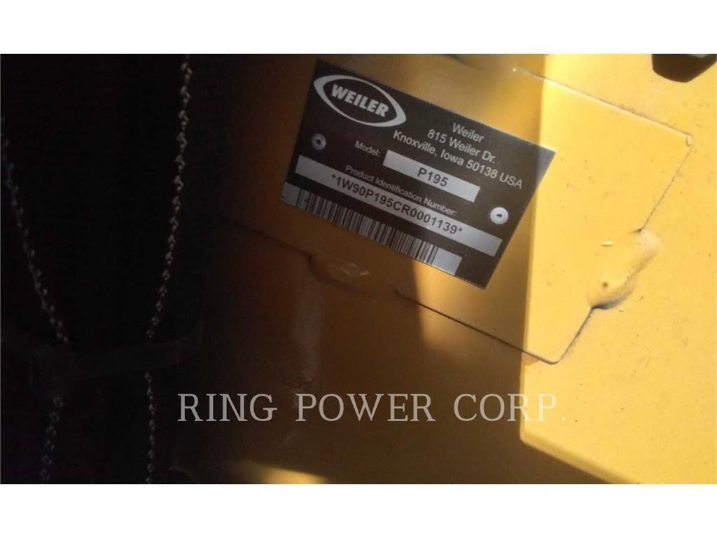 Weiler P195 Asphalt recyclers