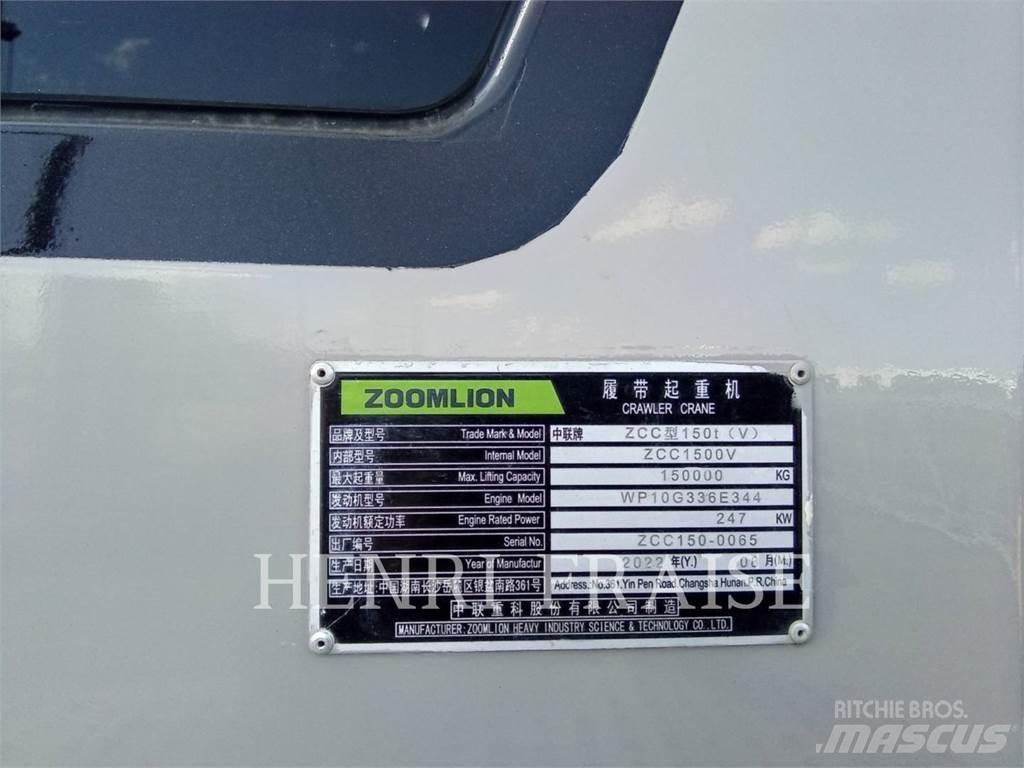 Zoomlion ZCC1500V All terrain cranes
