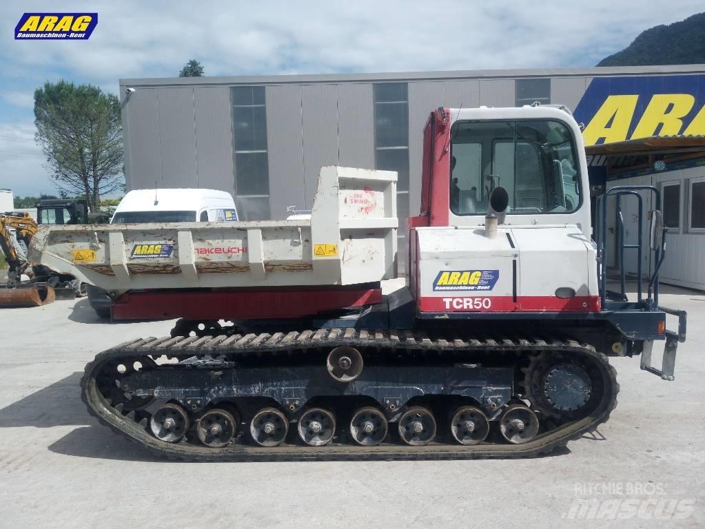 Takeuchi TCR 50 Tracked dumpers