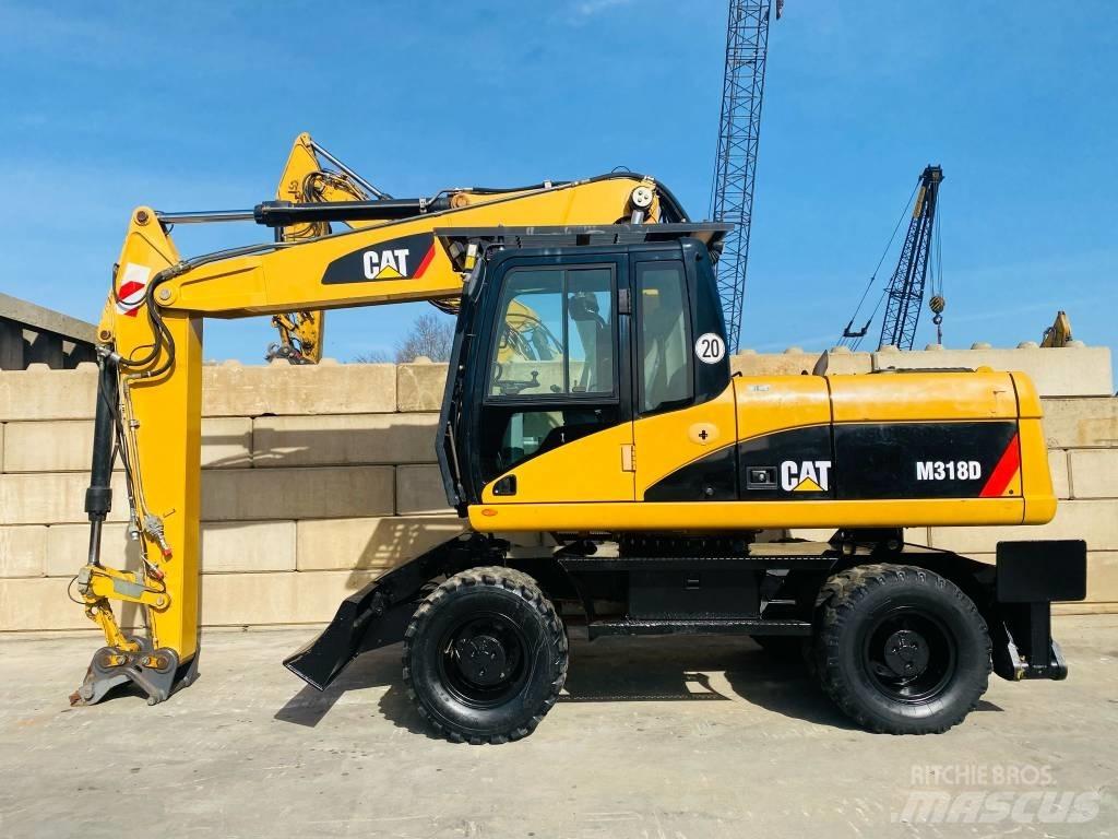 CAT M 318 D Wheeled excavators