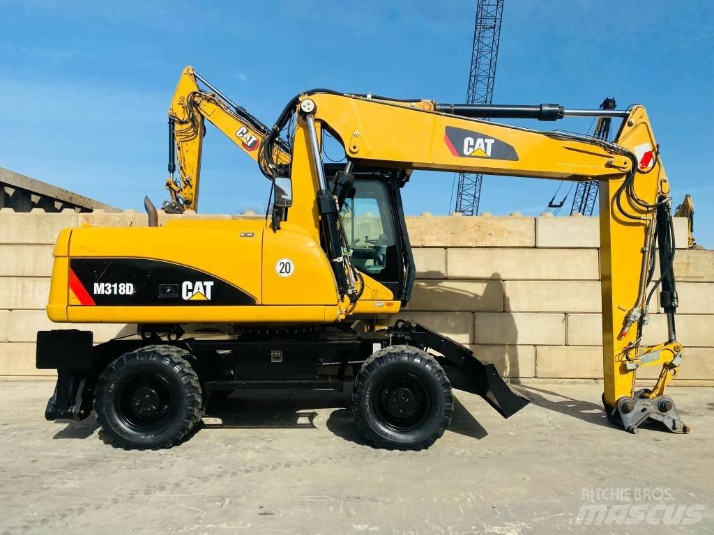 CAT M 318 D Wheeled excavators
