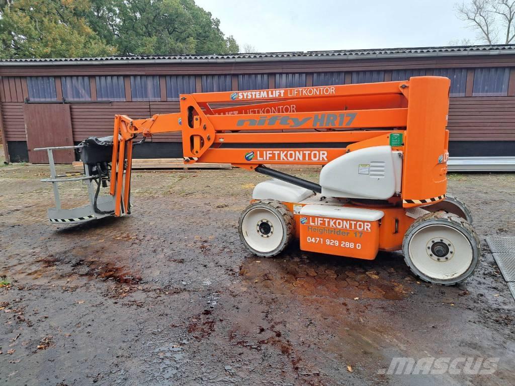 Niftylift HR 17 NDE Articulated boom lifts