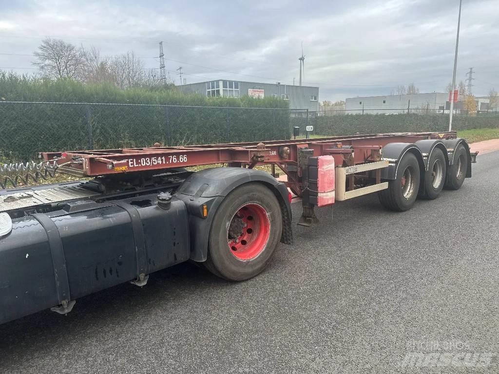 LAG 0-3-39L Containerframe/Skiploader semi-trailers