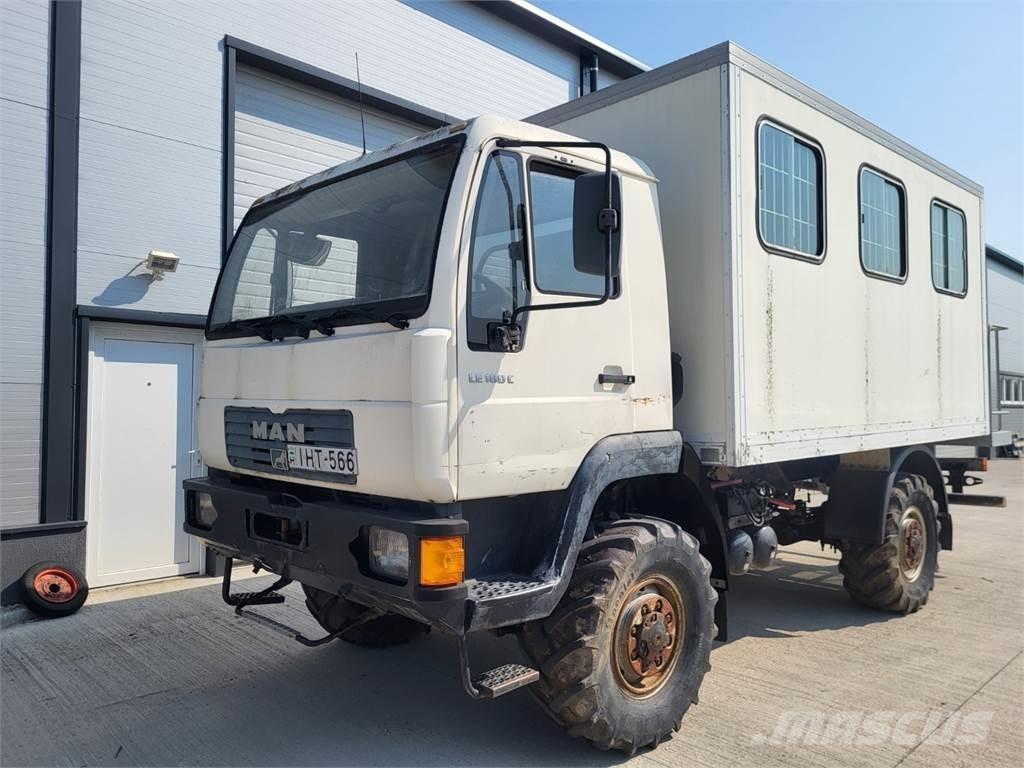 MAN 10.185LAEC 4X4 Van Body Trucks