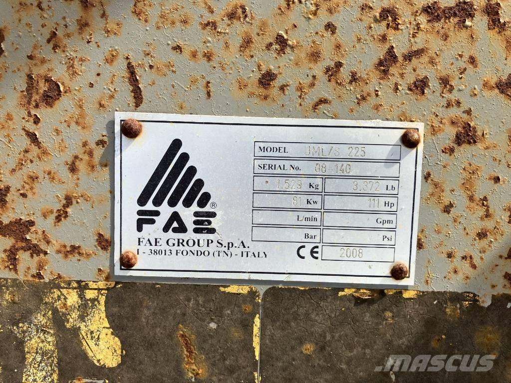 FAE UML/S 225 Power harrows and rototillers