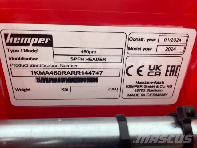 Kemper M 460 Pro Combine harvester spares & accessories