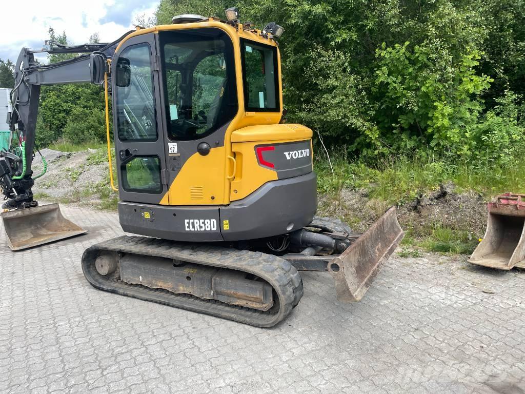 Volvo ECR58D Mini excavators < 7t