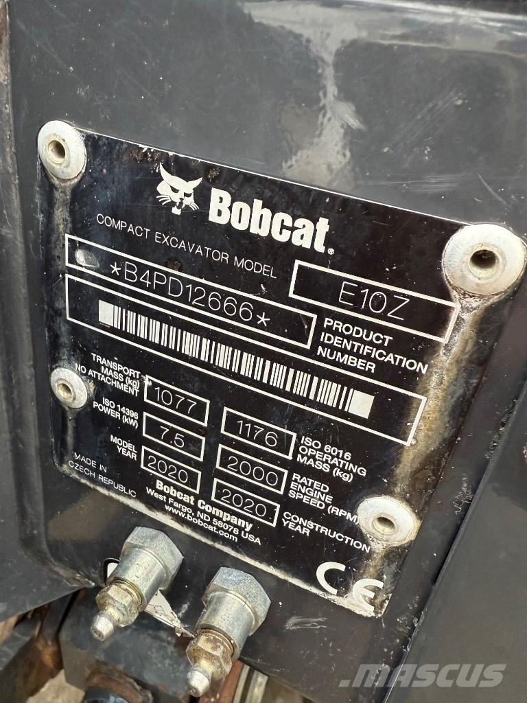 Bobcat E 10z Mini excavators < 7t