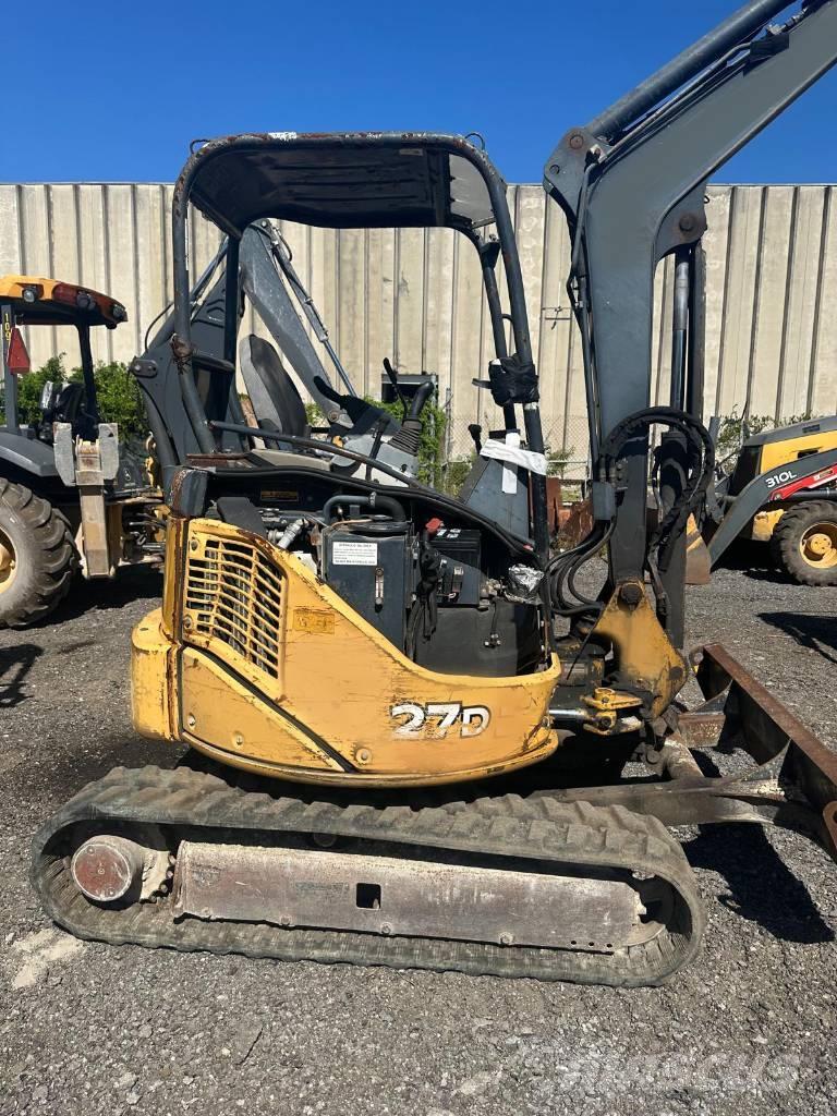 John Deere 27 D Mini excavators < 7t