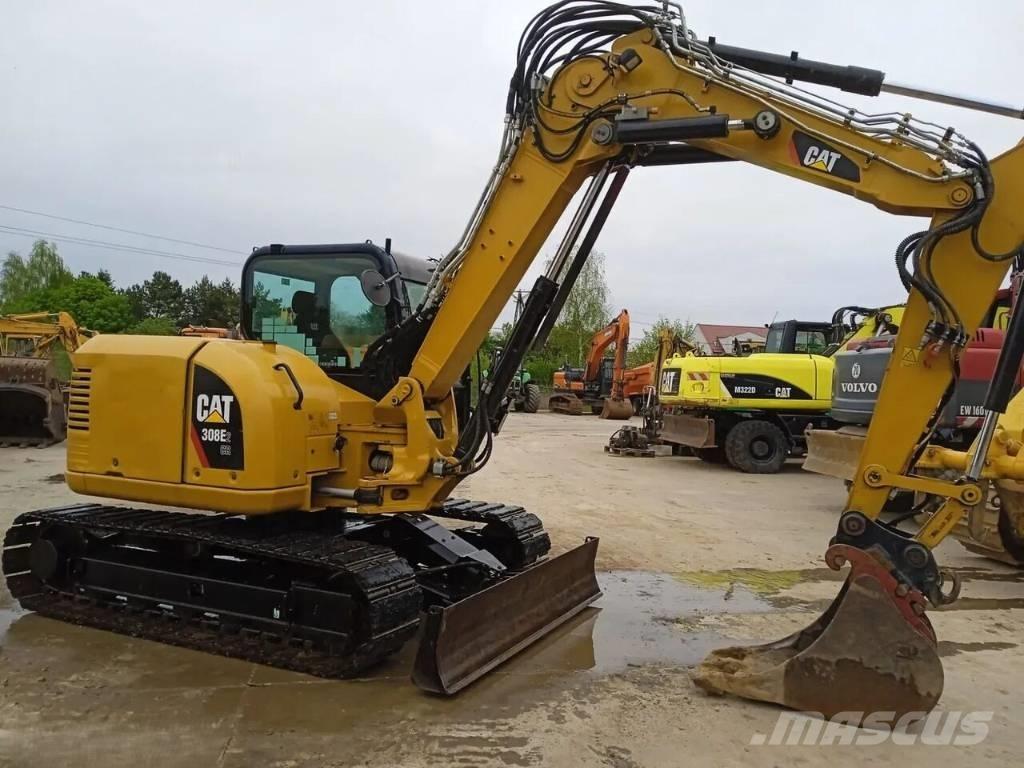 CAT 308 E 2 CR Midi excavators  7t - 12t