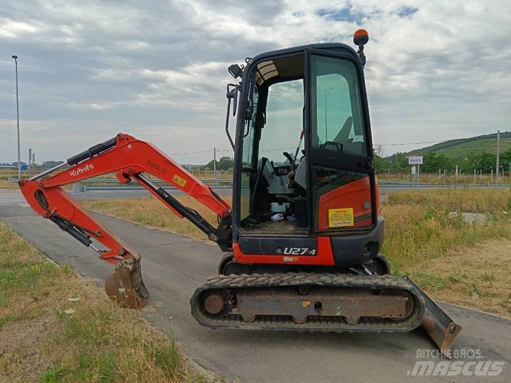 Kubota U 27-4 Mini excavators < 7t