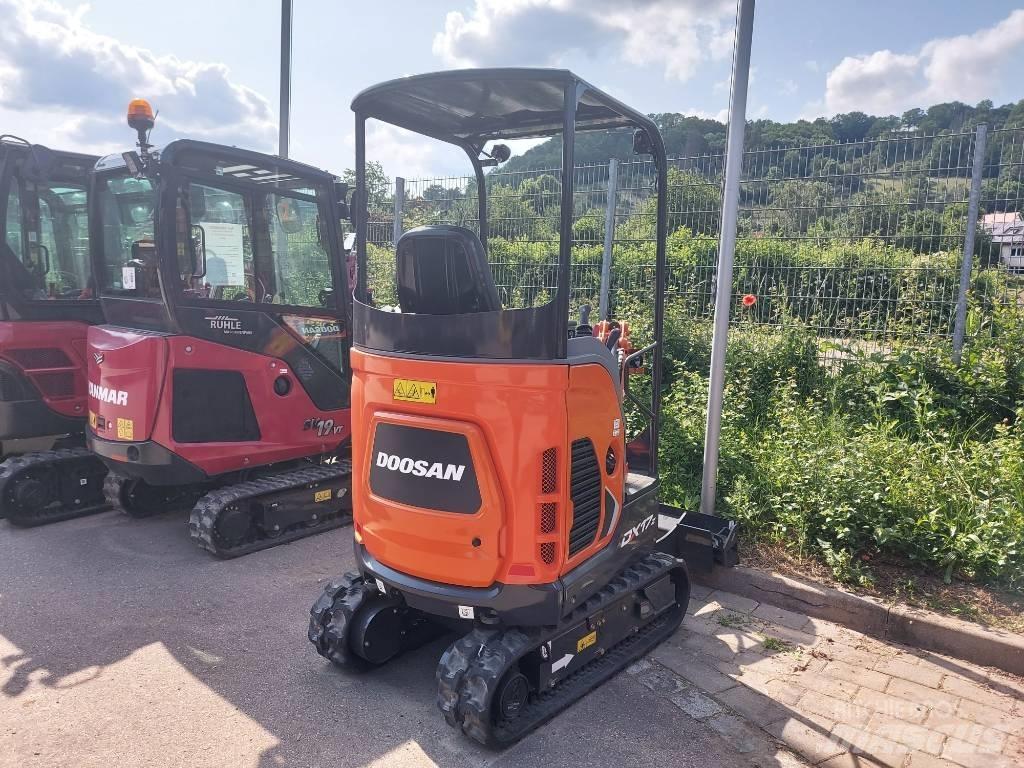 Develon DX 17 Z Mini excavators < 7t
