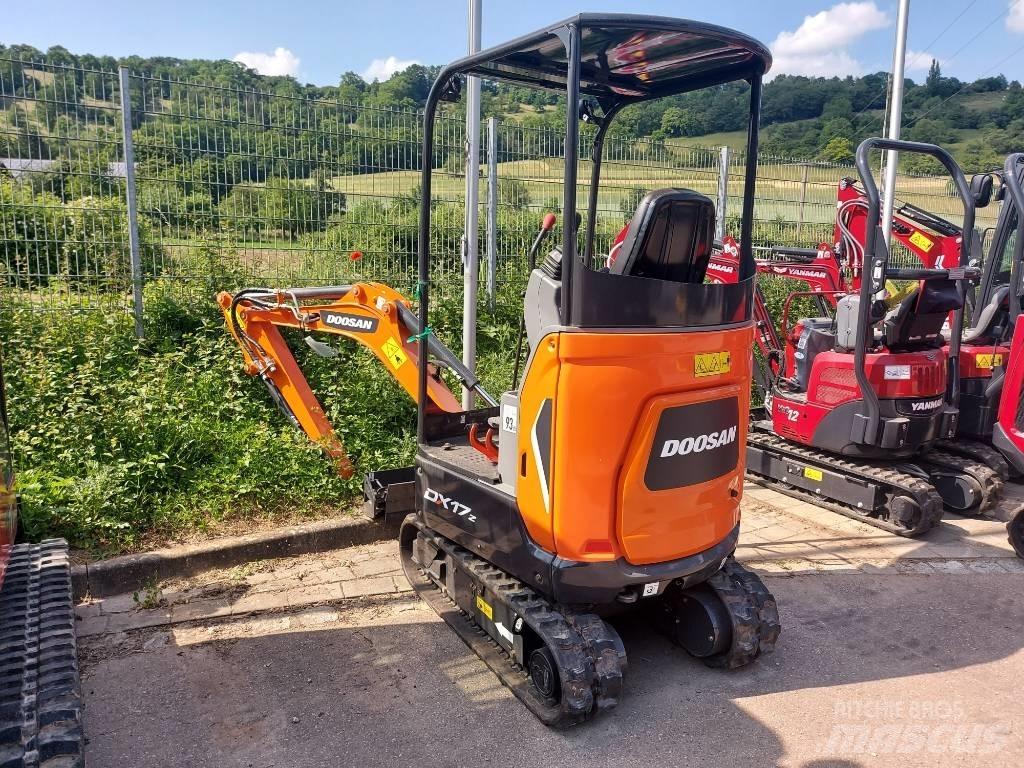 Develon DX 17 Z Mini excavators < 7t