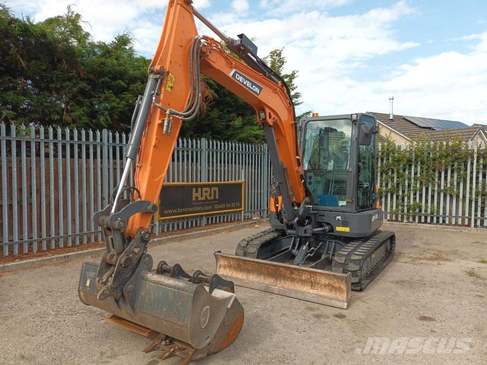 Develon DX 63-7 Mini excavators < 7t