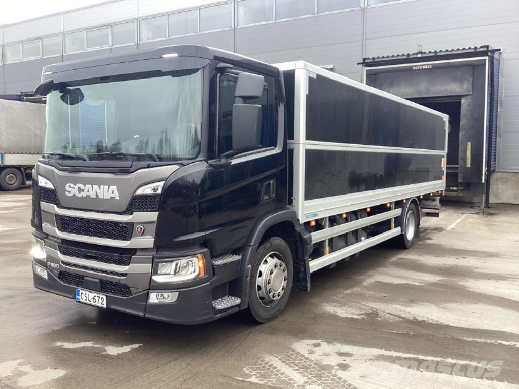Scania P 280 CNG Van Body Trucks